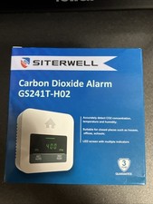 SITERWELL GS241T-H02 Carbon Dioxide Alarm. Brand New, Sealed.
