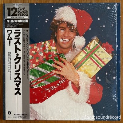 WHAM! Last Christmas JAPAN 12INCH SINGLE 45RPM W/OBI IN SHRINK GEORGE MICHAEL