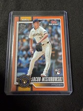 2026 Topps Series 1 Rip Night Orange SSP Jacob Misiorowski Rc