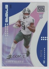 2022 Panini Chronicles Draft Picks Status Blue 20/99 Kenneth Walker III #19 0nr3