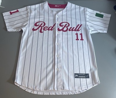 Furious One F1 Red Bull Racing Sergio Perez Baseball Jersey Mens Large