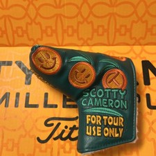 Rare 2014 Dancing Oranges Scotty Cameron Circle T Putter Mid Mallet Headcover