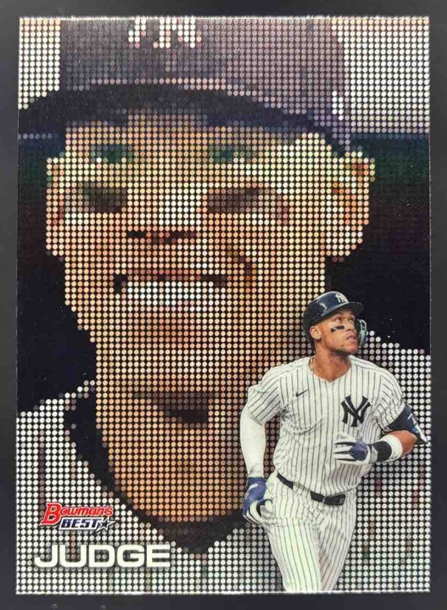 2025 Bowman's Best Aaron Judge Pixel Portraits #P-23 Yankees | eBay
