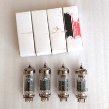 NEC 12BY7A Vacuum Tube Set of 4 Excellent JAPAN