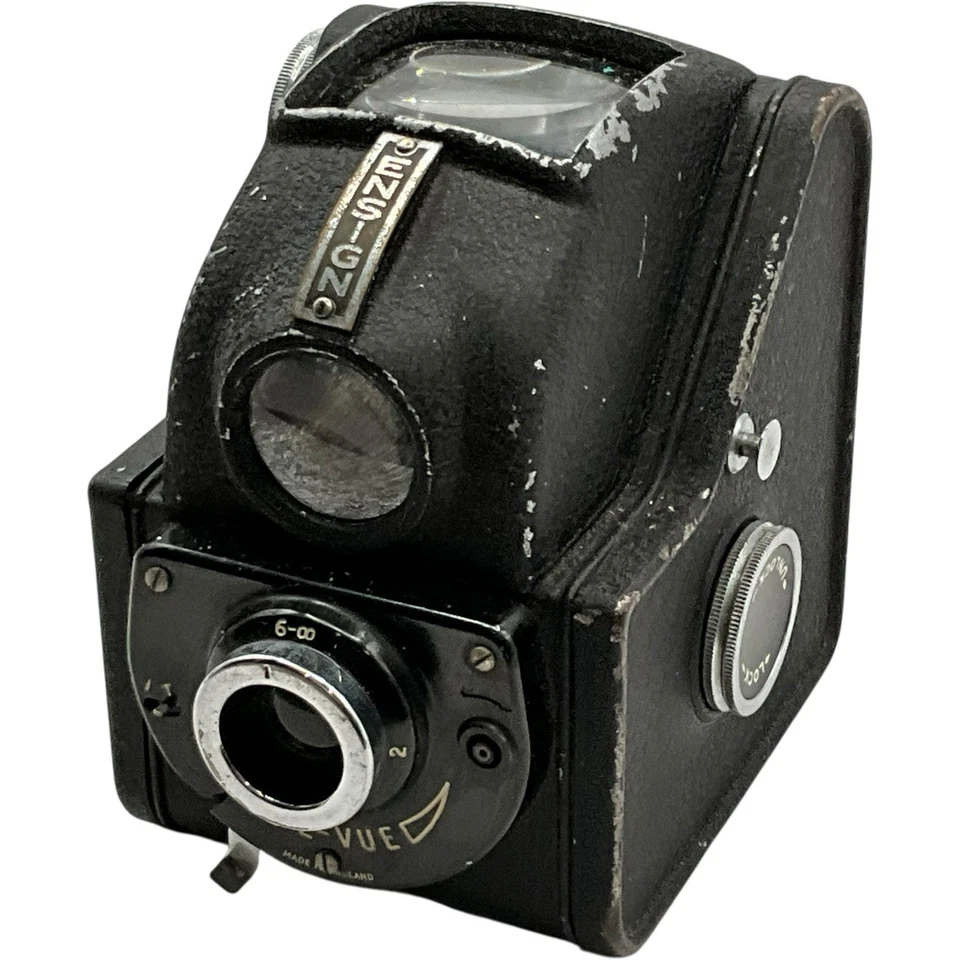 Ensign Ful-Vue Box Camera Made in England – Vintage 1940s Medium Format TLR Styl - Image 4 of 4