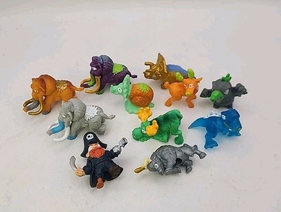 ZURU Smashers Mini Action Figures  Dino Ice Age Toys Mixed Animal Lot of 11 Rare