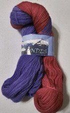 Andes 100 Wool Yarn Skeins, 165 Yards Each, Color 04