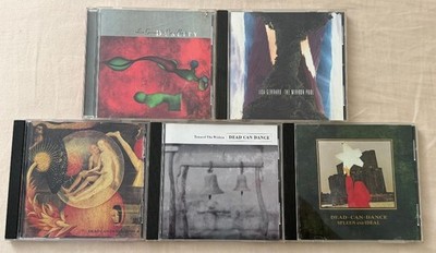 Dead Can Dance Lisa Gerrard CD Lot of 5 4AD Aion Spleen Mirror Pool Duality