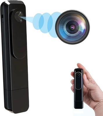 Mini Body Camera Portable Wearable Clip Pocket Cam Video Recorder 1080P