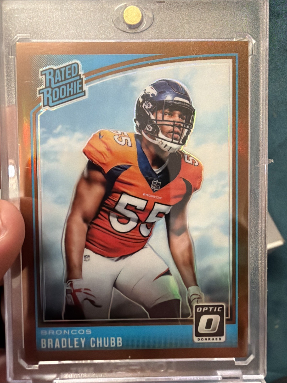 Bradley Chubb Panini Donruss Optic #169 Bronze