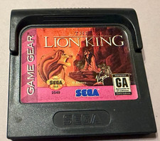 The Lion King (Sega Game Gear, 1995) Tested & Working