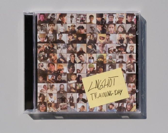 LNGSHOT TRAINING DAY EP Album LIMITED Ver/CD, Sticky Note, Photo