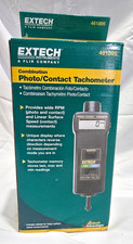EXTECH 461895 Tachometer, +/-0.05% RPM Acc, LCD 8PMK7
