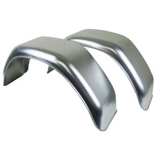2 x Kotfl&uuml;gel Stahlblech Metall Breite = 220mm Spannweite = 800mm f Anh&auml;nger Set