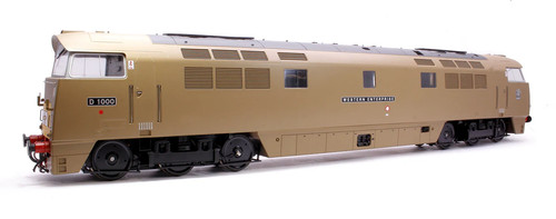 Heljan 5296 Class 52 D1000 Western Enterprise BR Desert Sand (kleine gelbe Platte | Zustand: New