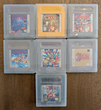 Nintendo Game Boy 7 Games Bundle Lot Tested Working Super Mario Zelda Tetris
