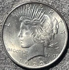 1922 Peace Silver Dollar - Circulated VF/XF Details - .900 Fine Silver Coin!!!