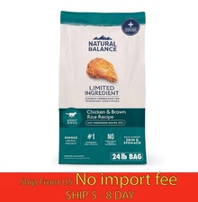Natural Balance Limited Ingredient Adul...Chicken & Brown Rice, 24 Pound (a19.5)