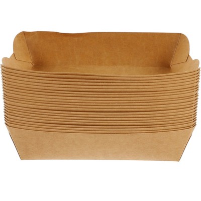  100 Pcs Ölsichere Tankschachtel Lebensmittelvorstellungsbehälter
