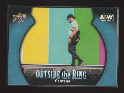 2022 Upper Deck AEW #OTR-1 Santana Outside the Ring