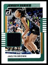 2025-26 Donruss WNBA Jersey Series Jaelyn Brown Jersey 1 color Indiana Fever #54