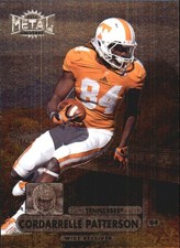 2013 Fleer Retro '98 Metal Universe #M41 Cordarrelle Patterson Rookie Card RC. rookie card picture