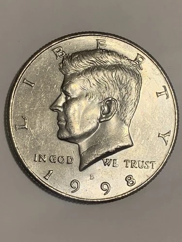 1998-D Kennedy Half Dollar — photo from the most recent tracked eBay sale