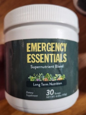 Emergency Essentials Supernutrient Blend DETOX  , 30 SCOOPS- EXP : 2026