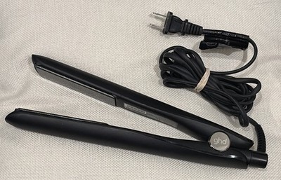 GHD Gold Professional Styler 1'' Flat Iron Hair Straightener Black Model S7N261