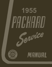 1955 Packard Shop Service Repair Manual Book Engine Drivetrain Wiring Oem