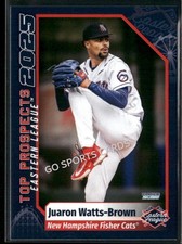 2025 Eastern  Top Prospects Juaron Watts Brown RC Rookie Blue Jays Minor