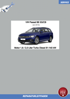 PDF VW Passat B8 (15>) Reparaturanleitung Motor 1,6 / 2,0 L TDI 81­-140 Kw