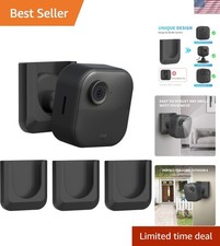No-Drill Blink Camera Wall Mount 3-Pack - Secure Adhesive Support for Cameras