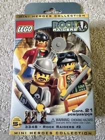 LEGO 3348 Rock Raiders Mini Heroes Collection Very Rare Collector Set - MINT NEW