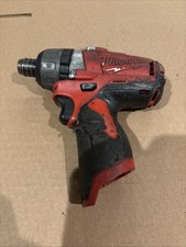 Used Milwaukee 2402-20 M12 FUEL 12V 1/4" Hex 2-Speed Screwdriver Tool OEM 1267