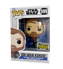 Funko Pop Star Wars Obi-Wan Kenobi 599 Entertainment Earth Exclusive w/Protector