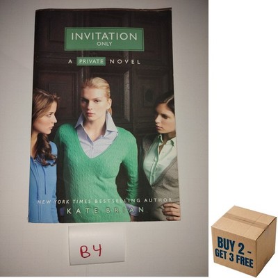 Invitation Only - A Private Novel Paperback Book by Kate Brian - Buy 2 Get 3