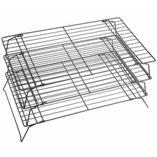 Image of KitchenCraft Non-Stick Cooling Rack 3 Tier 40 x 25 x 22cm