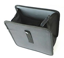 2 Pcs Car Trash Can Garbage Bin Bag Organizer For Vehicles Waterproof Black L