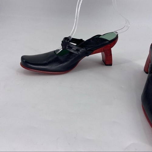 Florence Girardier Red Bottom Mule Mary Jane size 6 - Picture 2 of 9