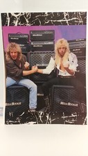 BRAD GILLIS JEFF WATSON - MESA BOOGIE GUITAR AMPLIFIERS - 11X8.5  PRINT AD.  9