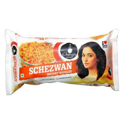 Ching's Schezwan Noodles (available in 60gm, 240gm) with Free