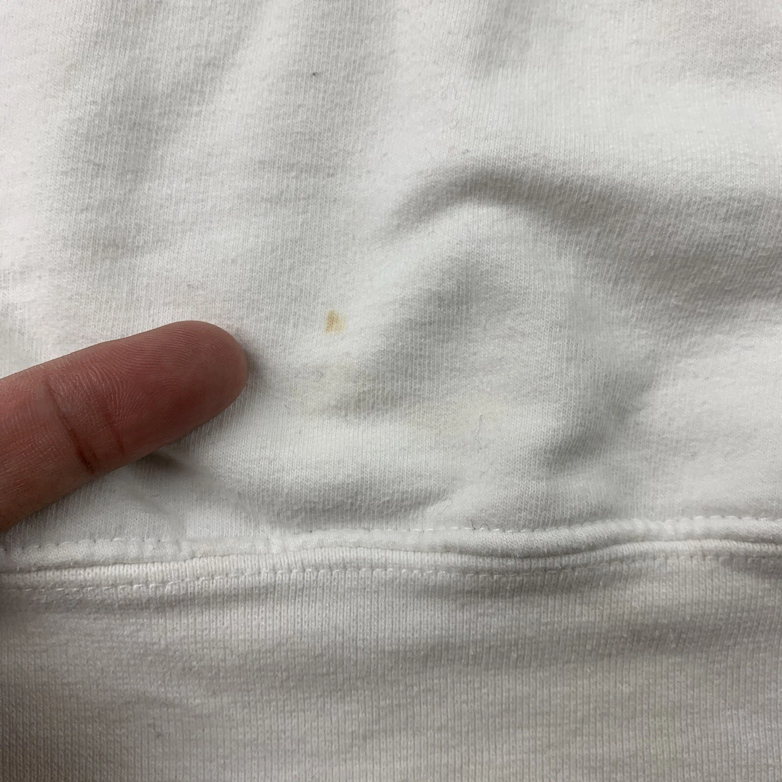 A BATHING APE (BAPE) Felpa con cappuccio Anti Social Social Club ASSC adulto grande bianca USA