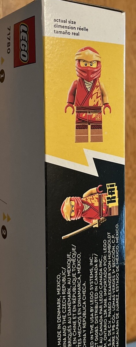 LEGO NINJAGO: Kai'S Ninja Race Car Evo (71780), New and Sealed