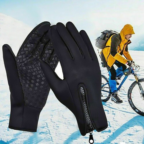 Hombres Mujeres Guantes Cálidos Invierno Impermeables A Prueba de Viento Pantalla Táctil Ciclismo Esquí EE. UU. - Imagen 9 de 12