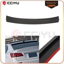 For 2006-2013 Lexus IS250 IS350 Rear Side Window Roof Spoiler Real Carbon Fiber