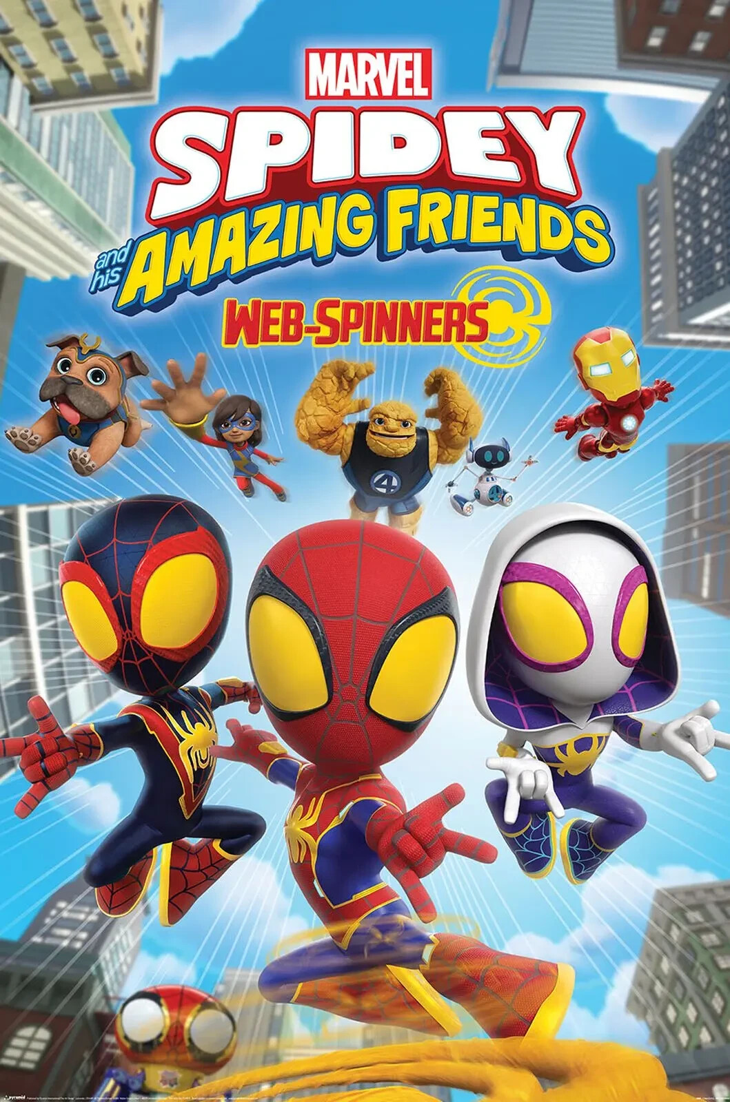 Spidey and His Amazing Friends poster KING SIZE 61x91.5 cm | 24x36 inch NEW