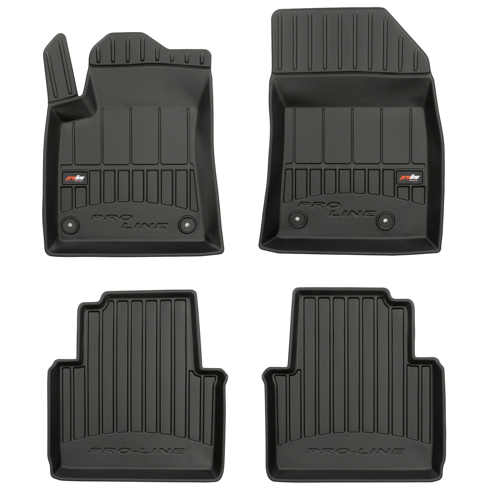 Tapis TPE Frogum Pro-Line imperméable avec bords surélevés Citroen C3