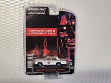 Greenlight Ford Crown Victoria Ltd Police 1983 Terminator 2 Movie 1991 The Judgment Day Il Giorno Del Giudizio 1:64 44920D