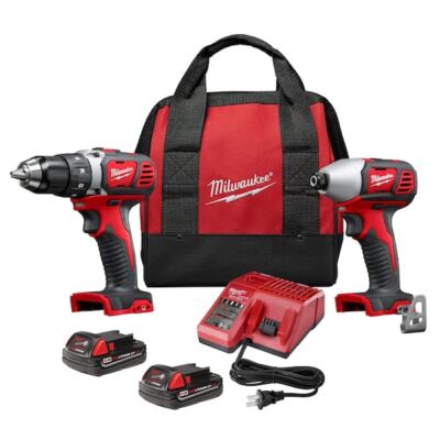 Milwaukee 2691-22 M18 Cordless Drill Driver / Impact Driver Combo Kit